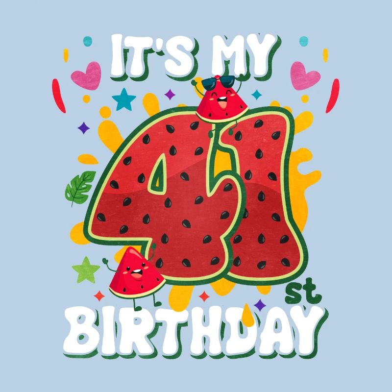 41e anniversaire Pastèque