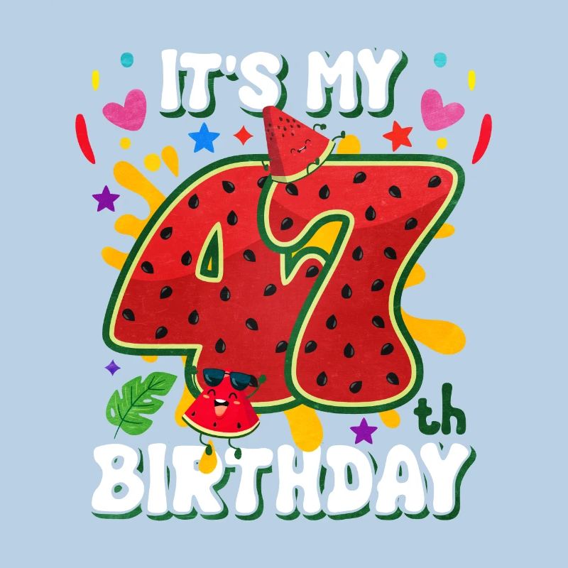 47e anniversaire Pastèque