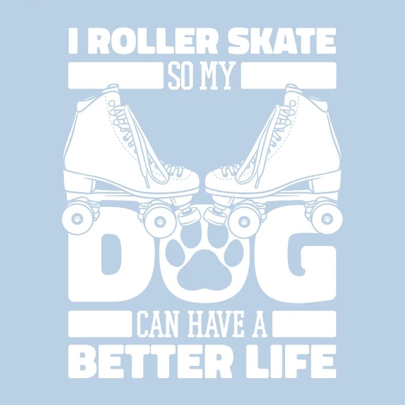 Roller skates Roller skating dog