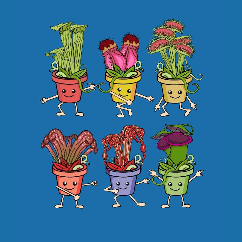 Carnivorous plants Venus flytrap