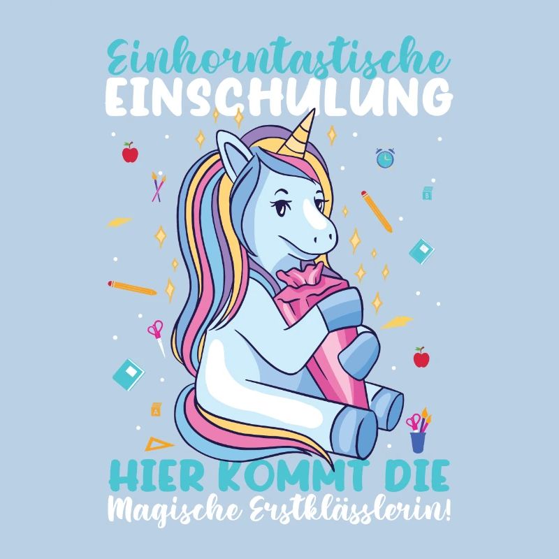 Einhorn Schulkind Geschenk