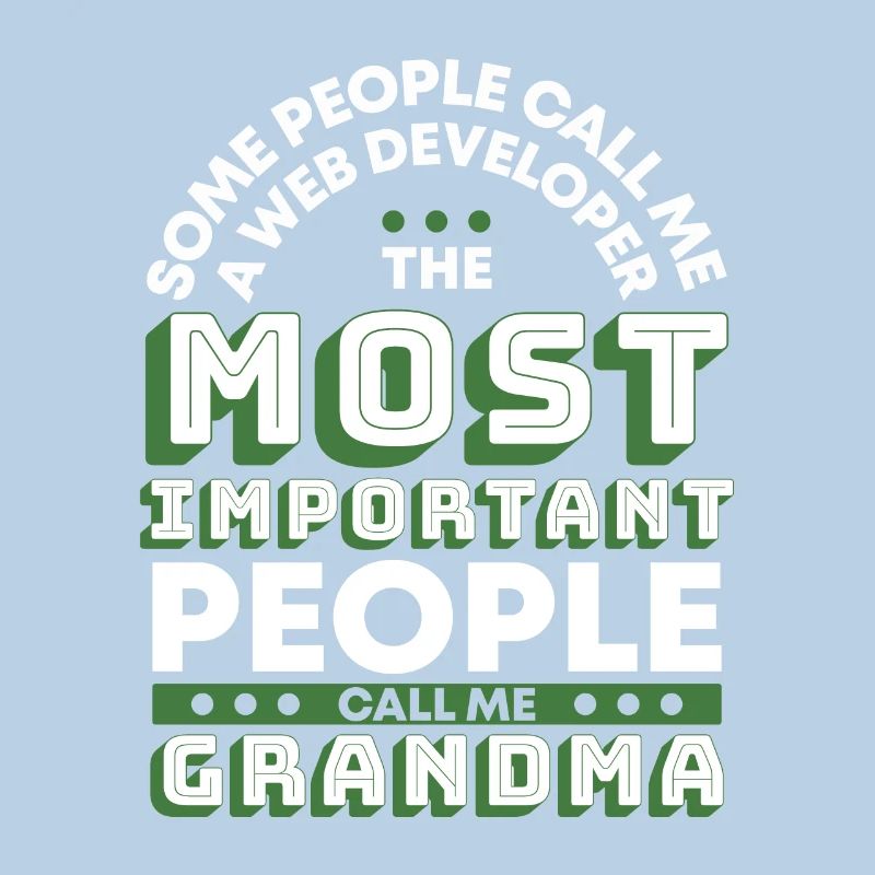 Web Entwickler Webdeveloper Oma