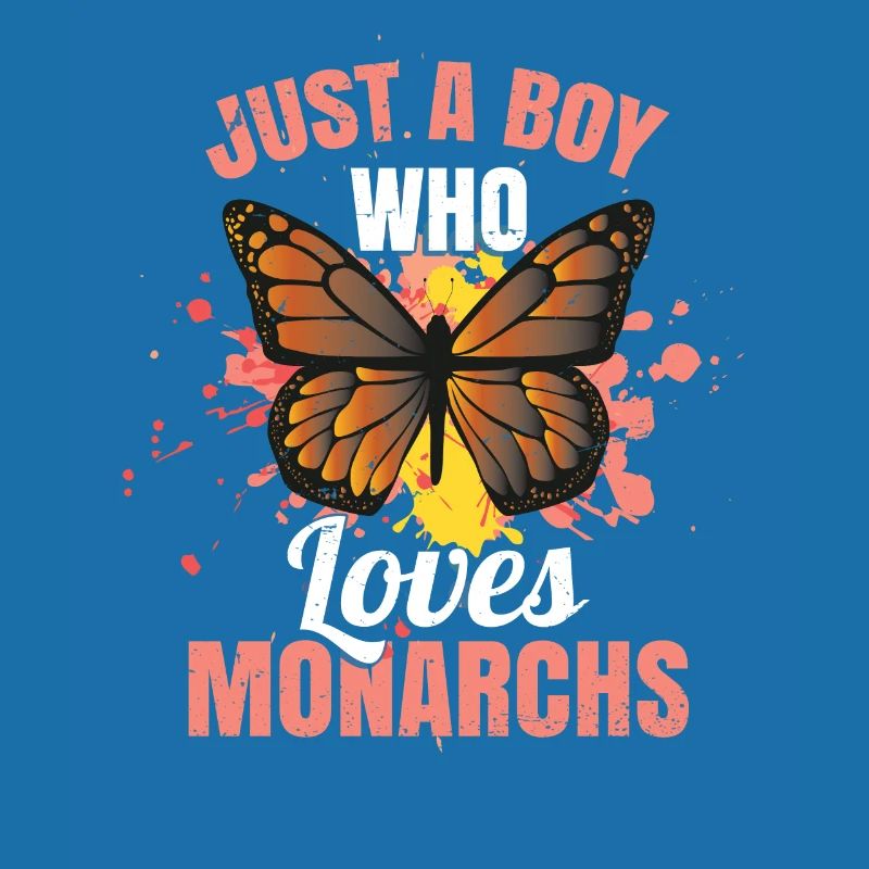 Solo un ragazzo che ama Monarchs Butterfly