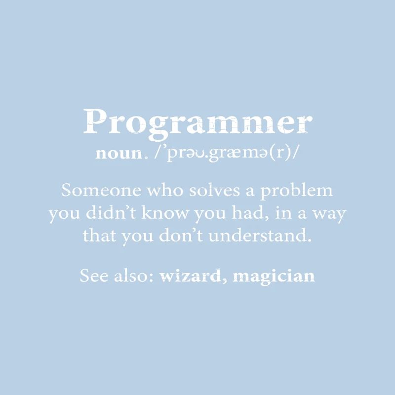 Informatiker Computer Nerd Programmierer