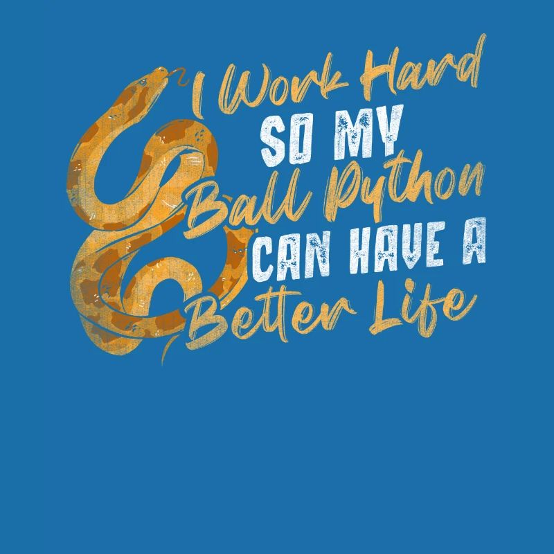 Don't Touch My Balls Snake King Python