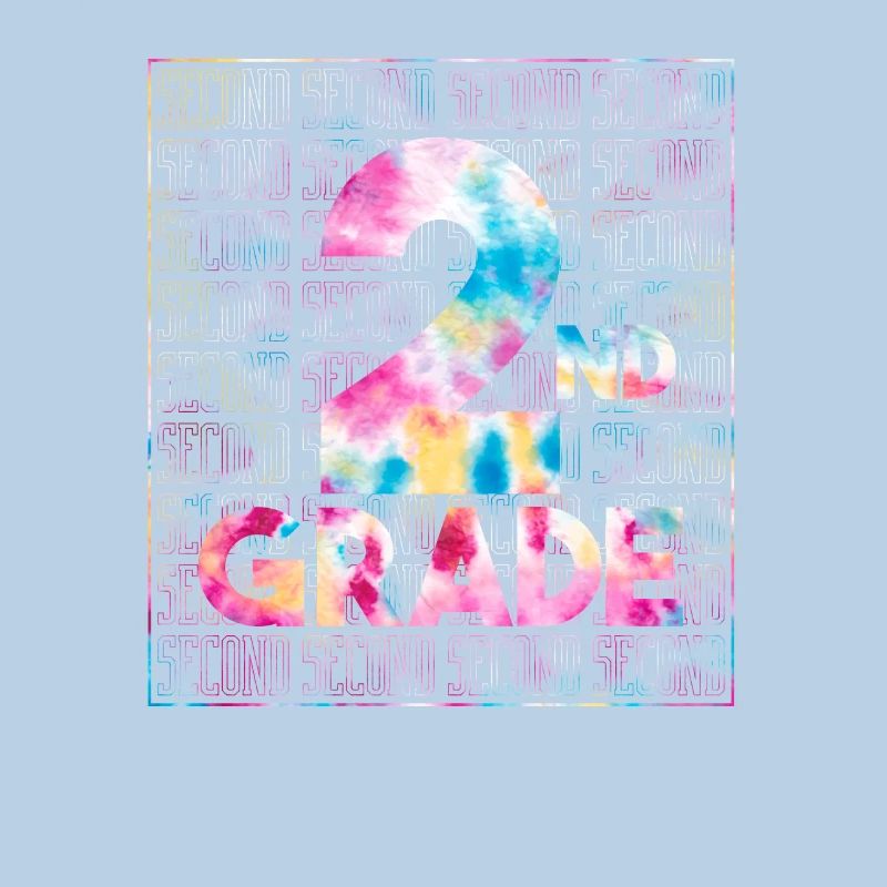 Tie Dye 2. Klasse Typografie Team Zweitklässler