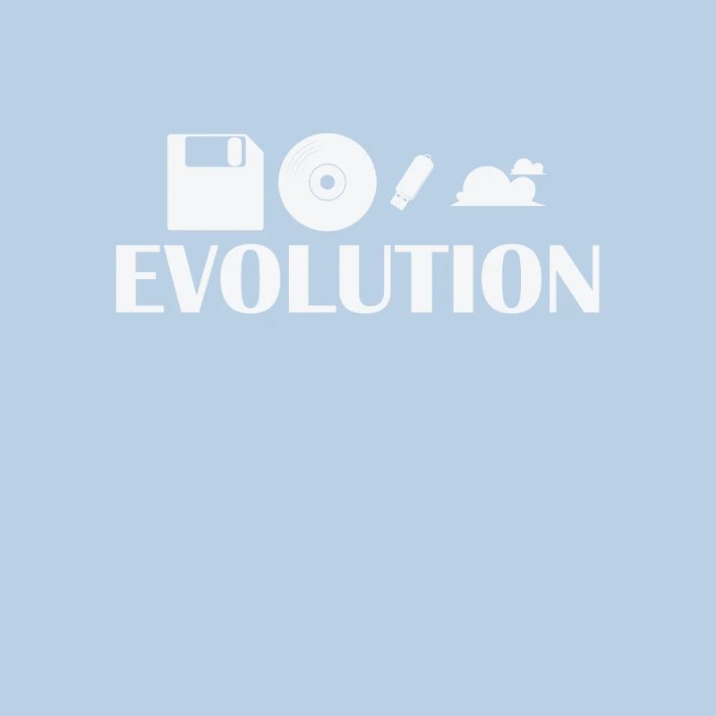Evolution Floppy CD USB Stick Cloud
