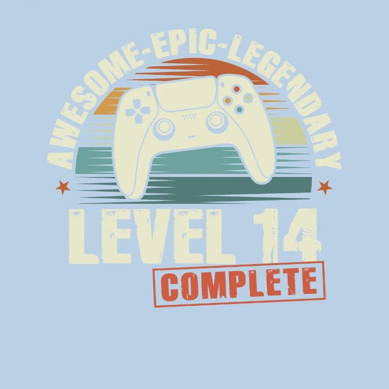 Level 14 Complete 14th Birthday Gift