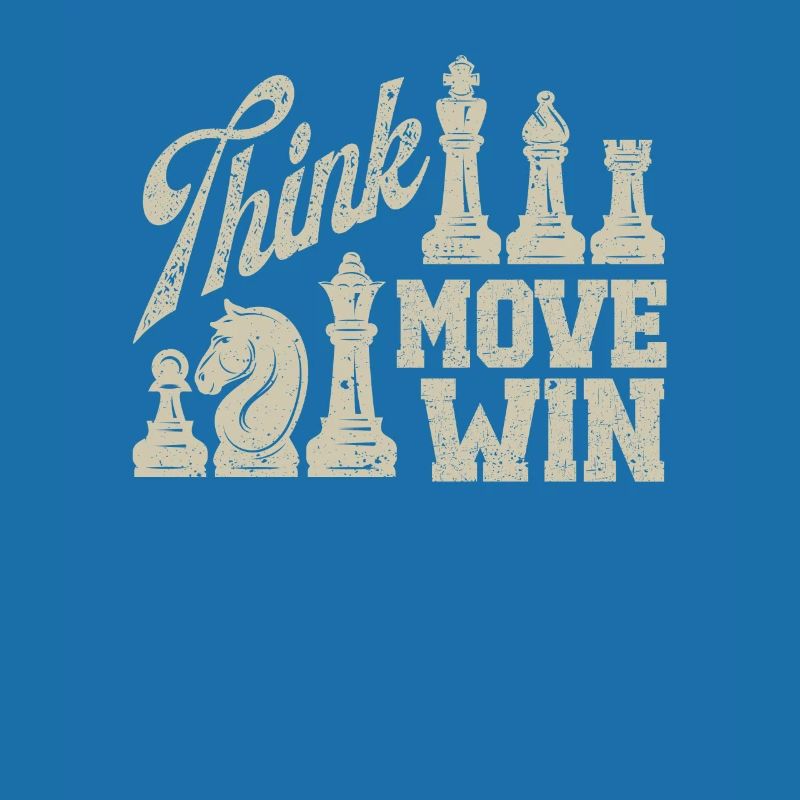 Think Move Win Funny Chess Player Board Game