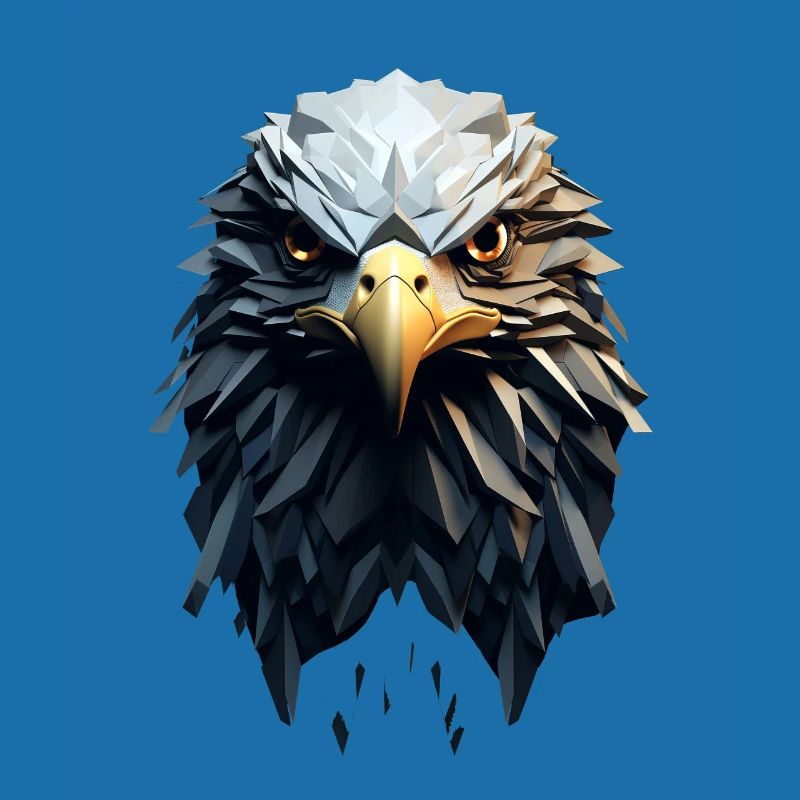 Geometric Eagle Animation