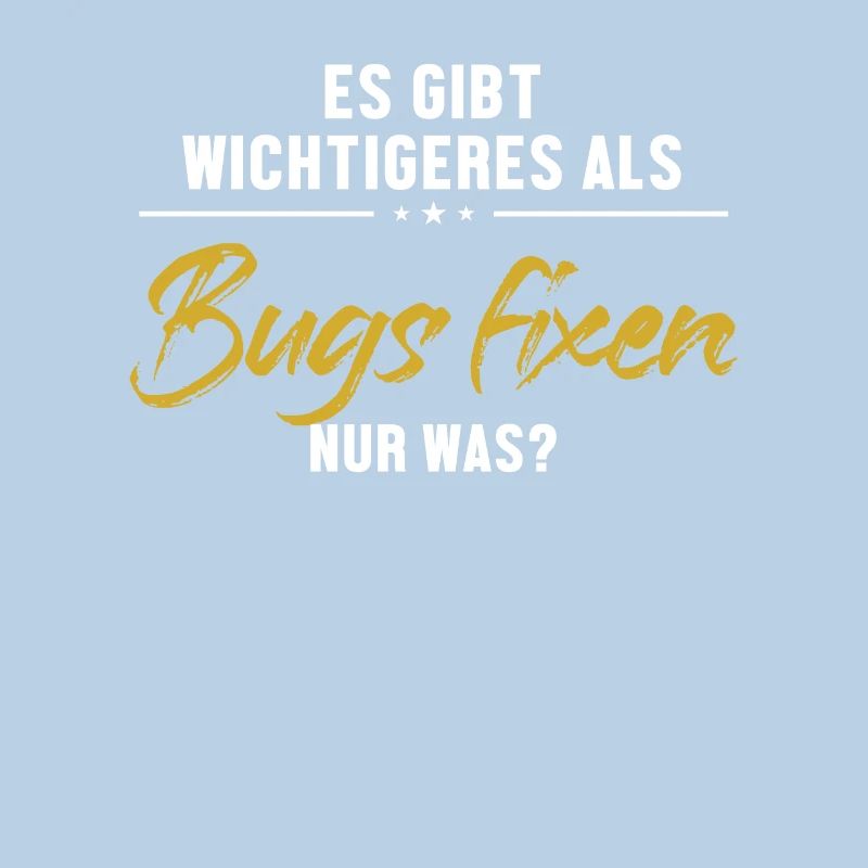 Wichtigeres als Bugs Fixen Developer Coder
