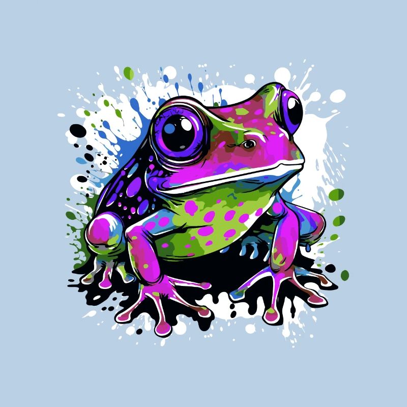 Frosch Bunt