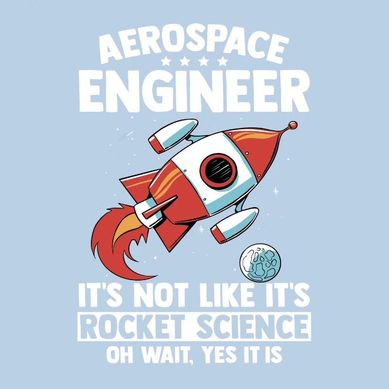 Aerospace Engineer Rocket Science Gift