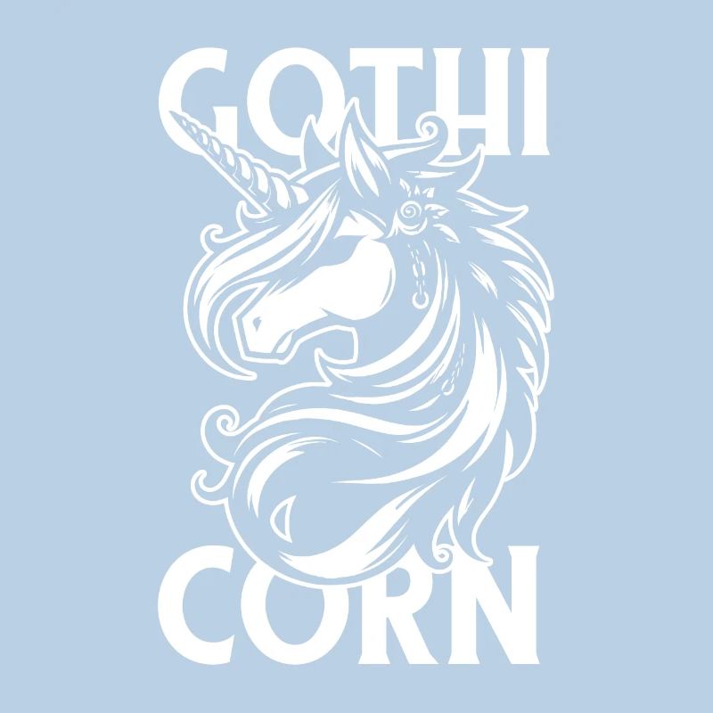 Gothic Einhorn Gothicorn