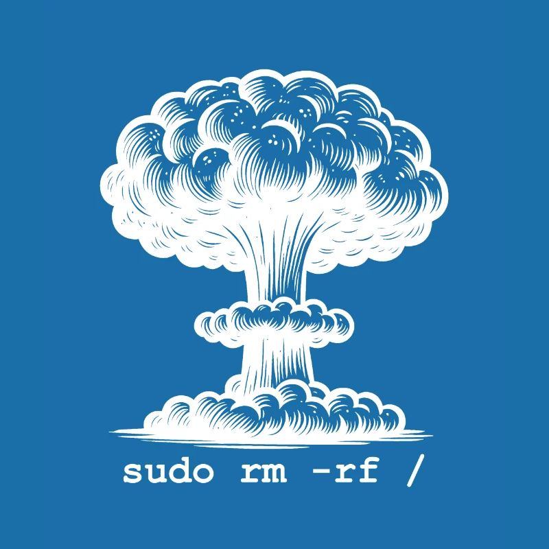 Linux Funny Linux Command Sudo RM RF pour Homme