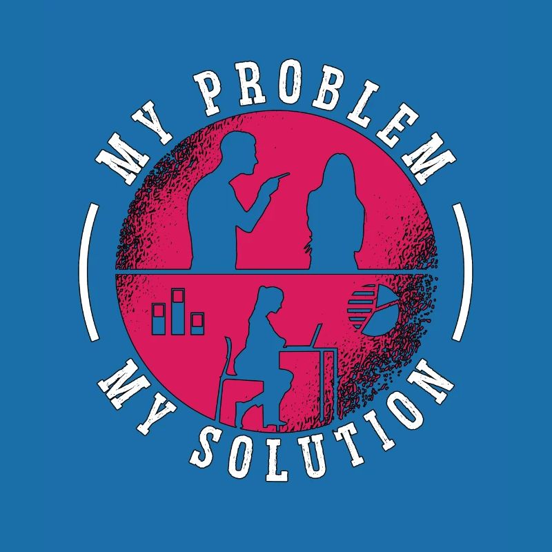 Data Analyst My Problem My Solution Pictogram Mom