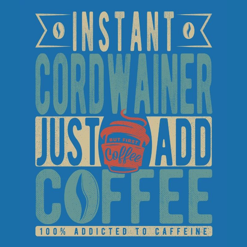 Cordon instantané Il suffit d’ajouter du café