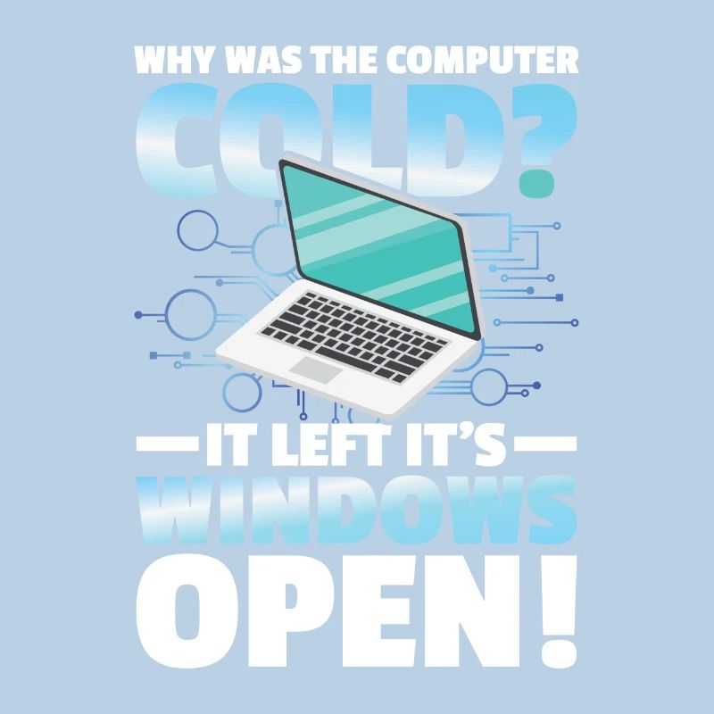Why Was The Computer cold Left Its Windows Open