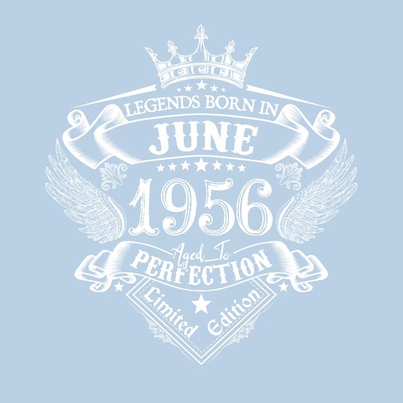 Juni 1956 Geburtstag Juni 1956 Juni Geschenk