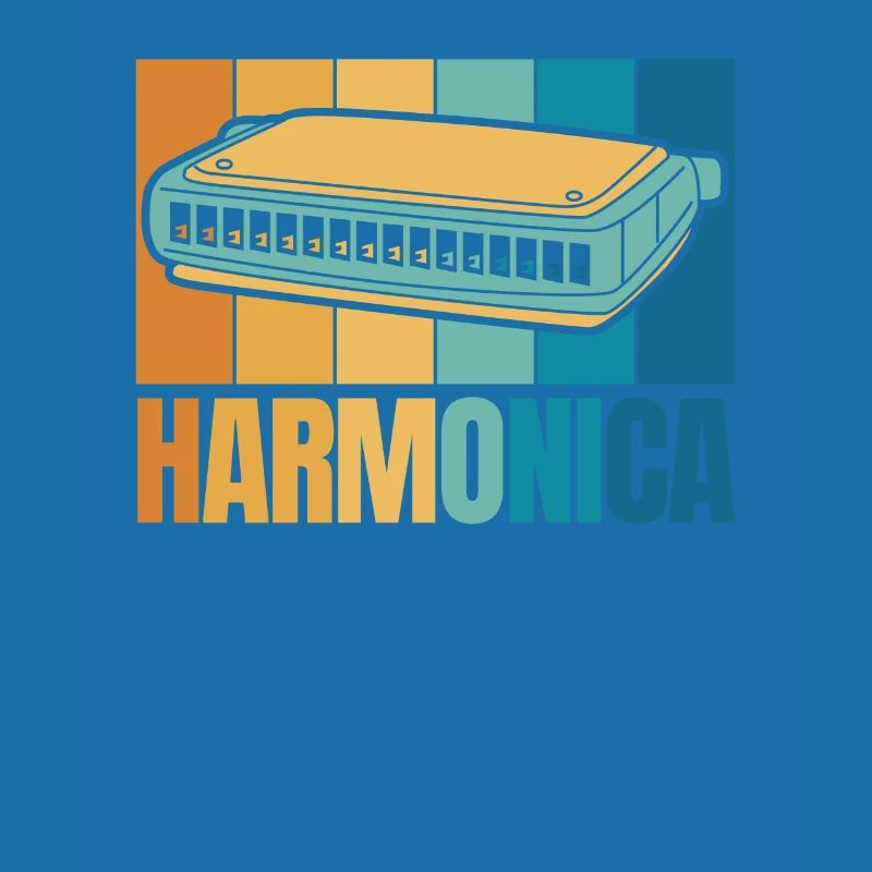 Harmonica rétro Harmoniciste Harpe à bouche Harmoniste