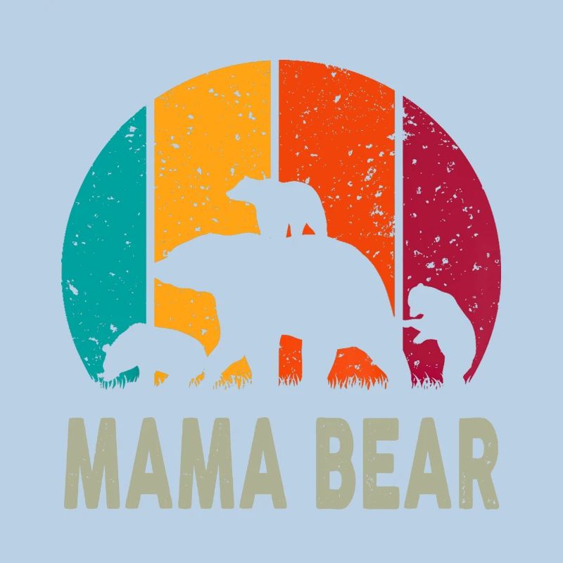Mama Bär 3 Kinder Lustiges Muttertags-Muttergeschenk