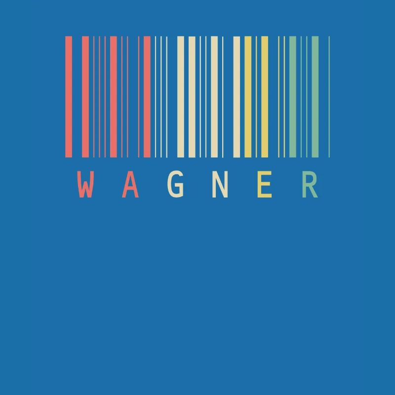 Nom de style de code-barres unique Wagner