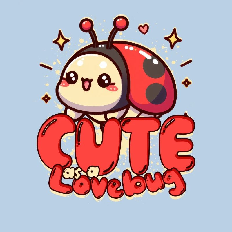 Ladybug Entomology Cute as a Lovebug