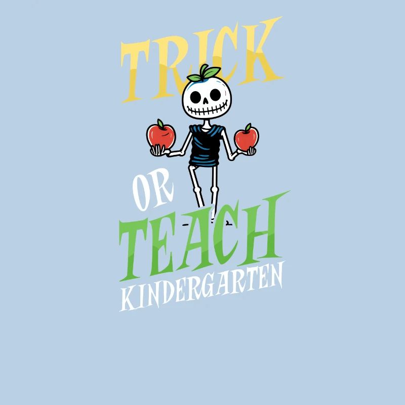 Kindergärtnerin Trick Oder Teach Skeleton