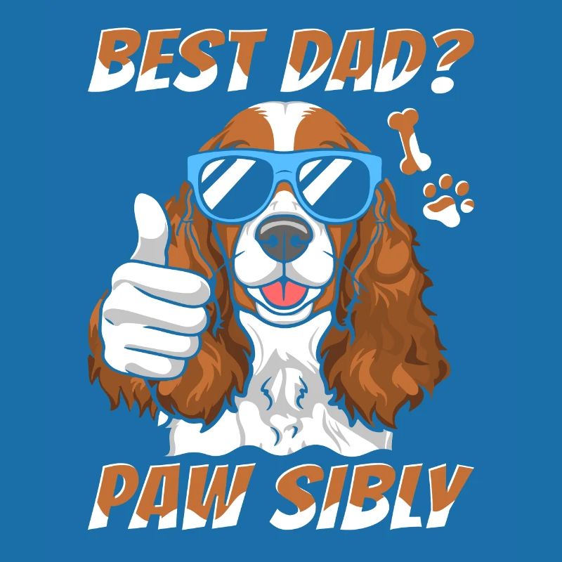 Cocker Spaniel Father Best Dad Pawsibly