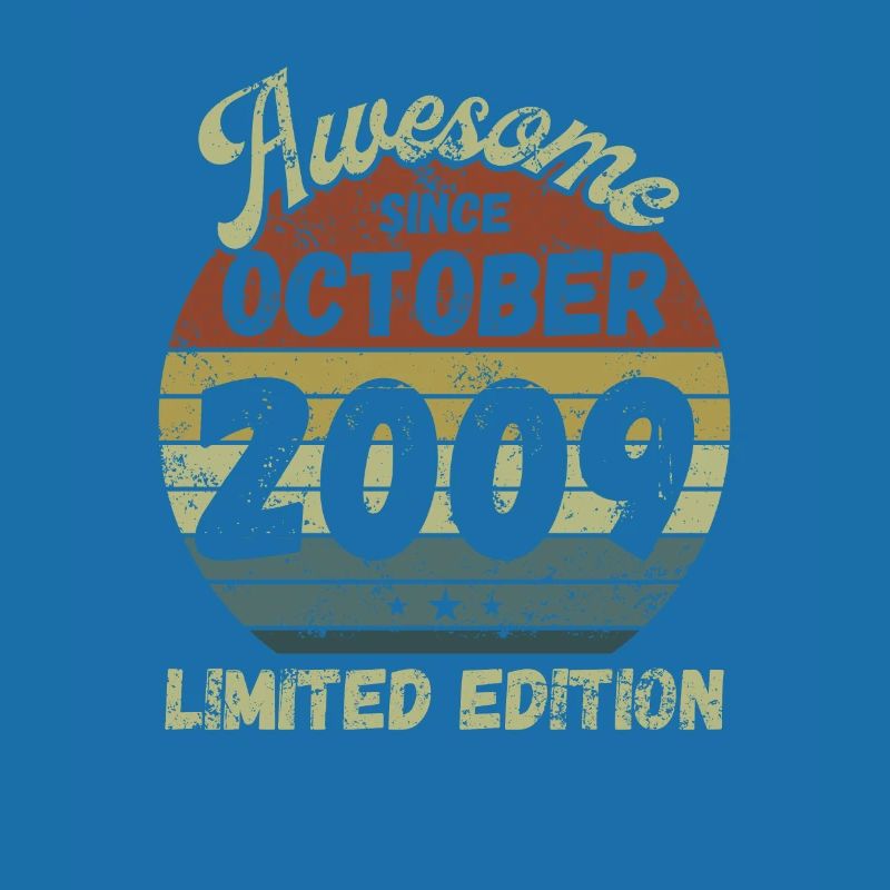 Awesome since October 2009 - Geburtstag