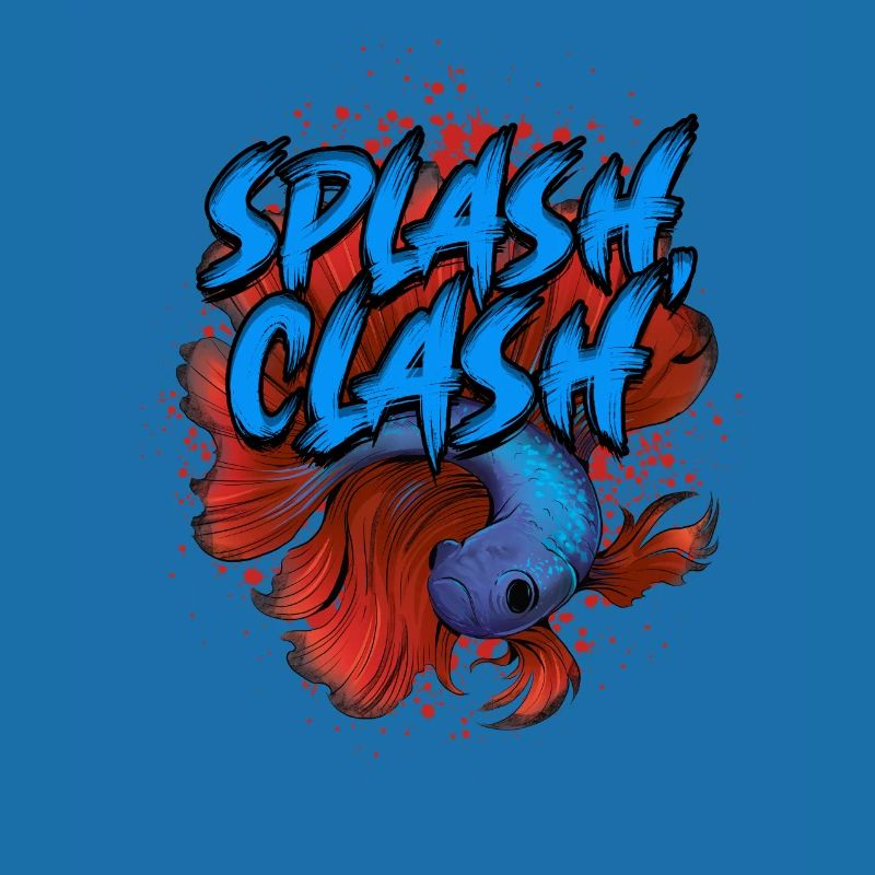 Betta Fish Siamese Betta Fish Splash Clash