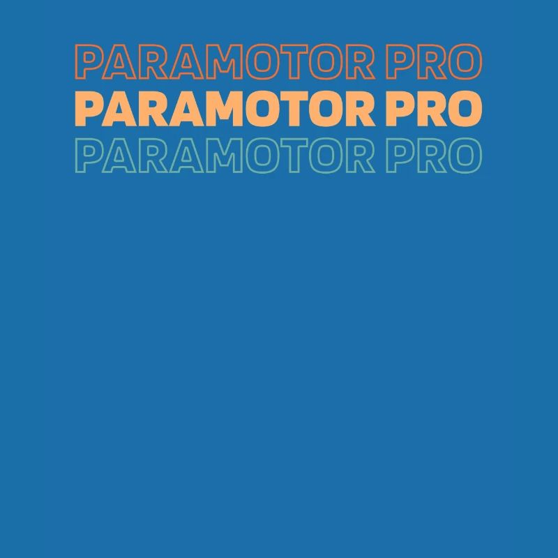 Paramotor paragliding