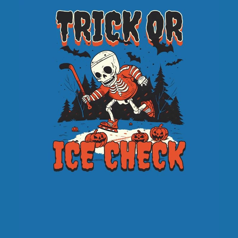 Halloween Eishockey Trick oder Eischeck