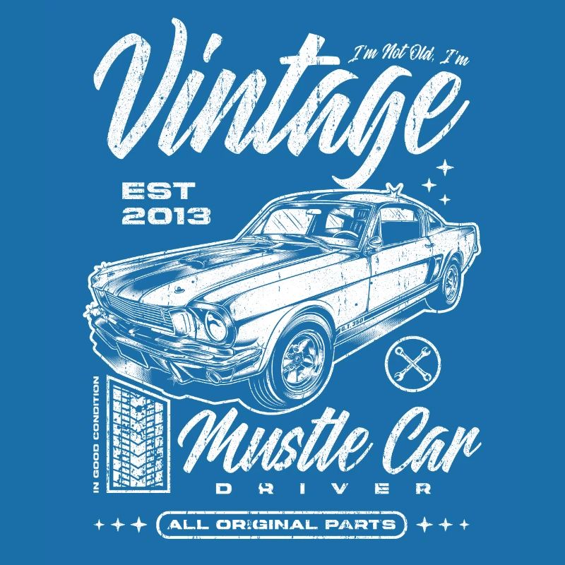 Ich bin nicht alt, ich bin ein Oldtimer, Oldtimer, Jahrgang 2013