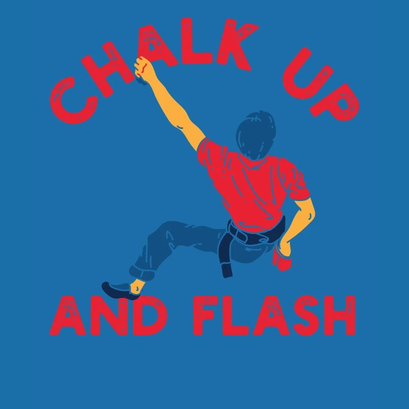 Chalk Up and Flash Boulderer Boulder