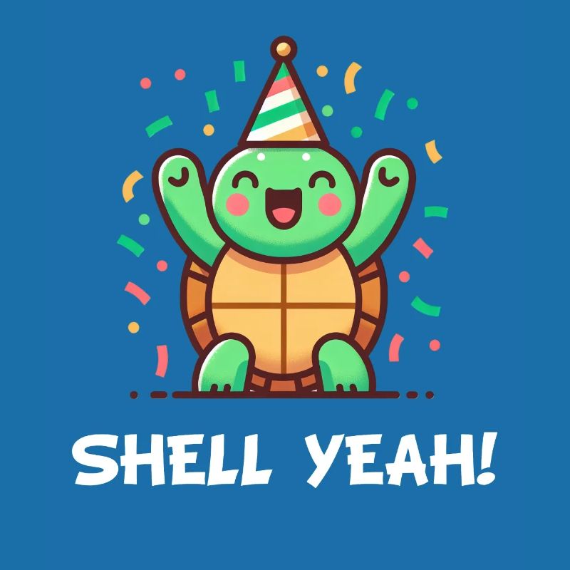 Shell Yeah! Celebration Turtle