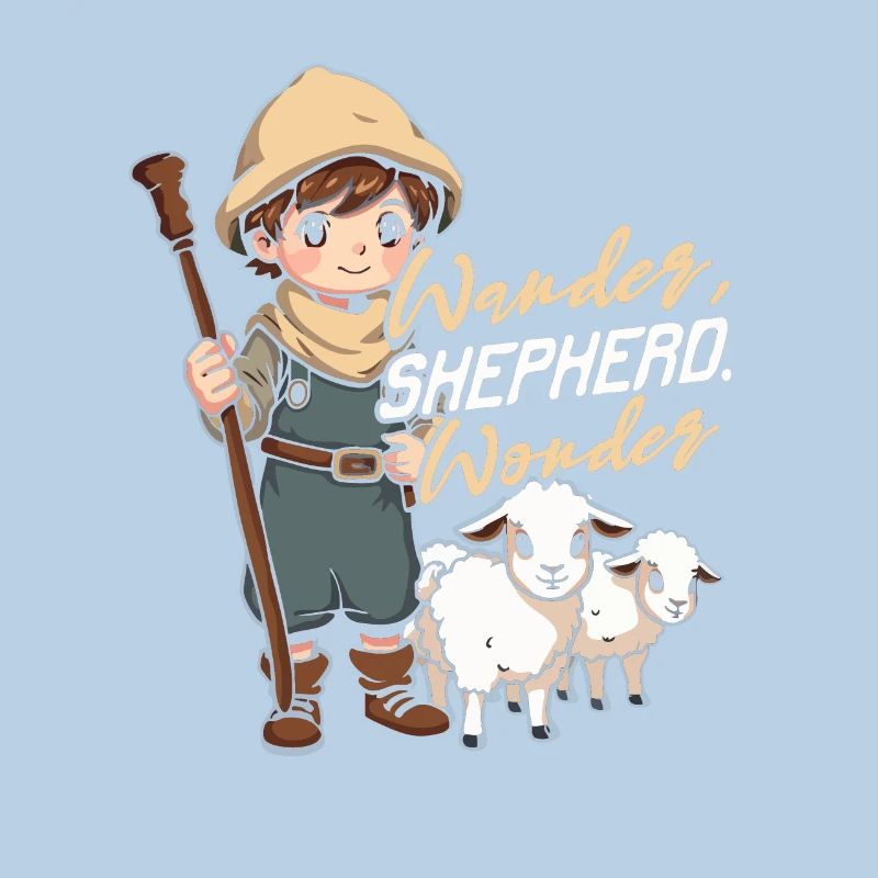 Shepherd Sheep Sheep Shepherd