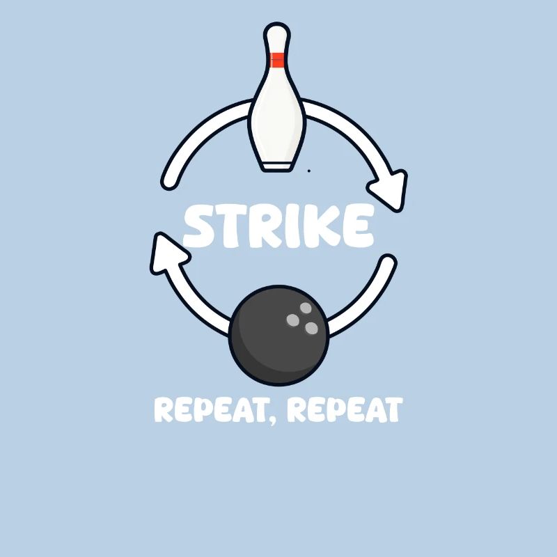 Bowling Strike, répéter, répéter