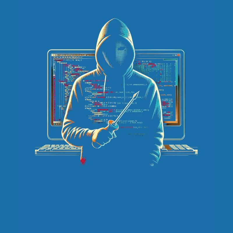 Informatiker Informatik Hacker Robotik Ingenieur