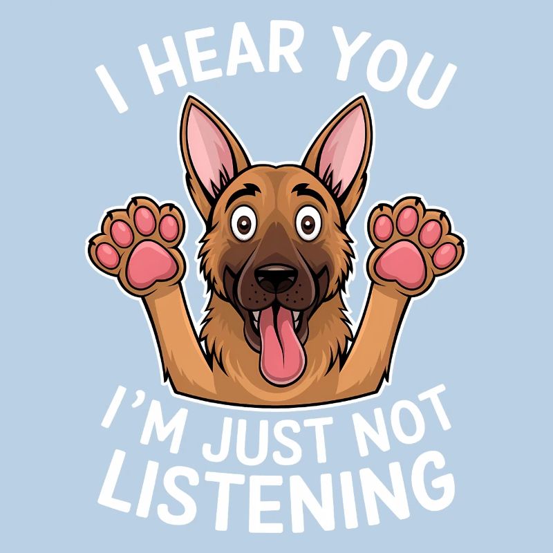Deutscher Schäferhund Spruch Schäferhund Geschenk