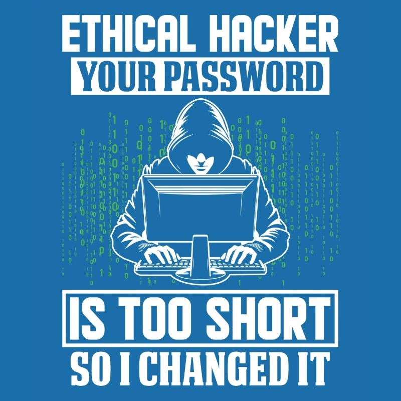 Hacker éthique Cyber Security Code Cracker Drôle