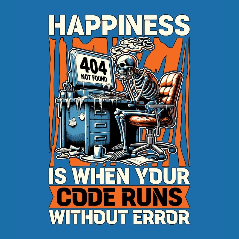 Coder Happiness Is When Your Code Runs Developer
