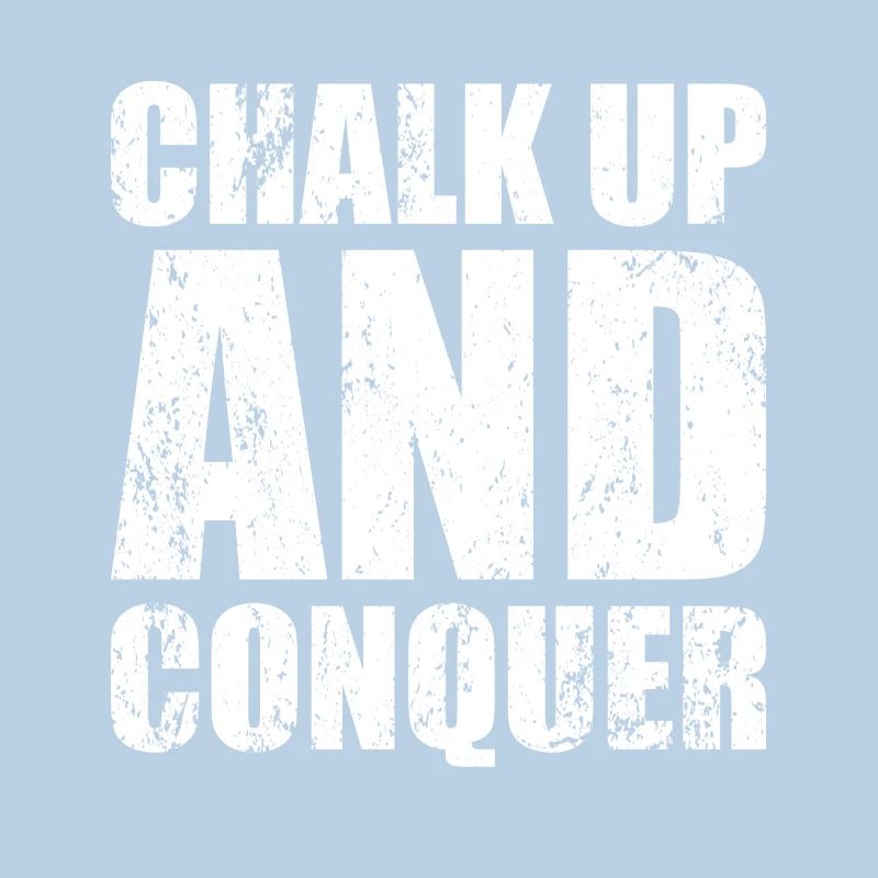 Boulderer Chalk Up et Conquer Bloc