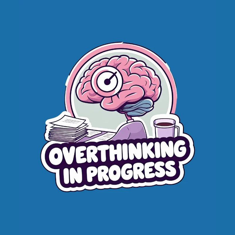 Overthinking in Progress – Funny Brain