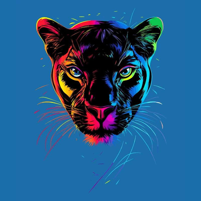 Panthère Léopard Grand Chat Mignon Gros Chat Panter