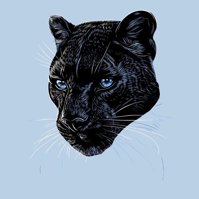 Panther Leopard Raubkatze Süße Großkatze Panter