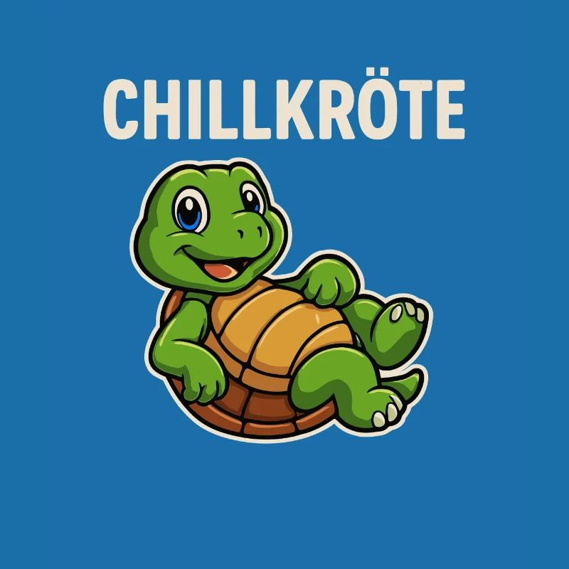 Chill Toad Turtle - Funny Turtle