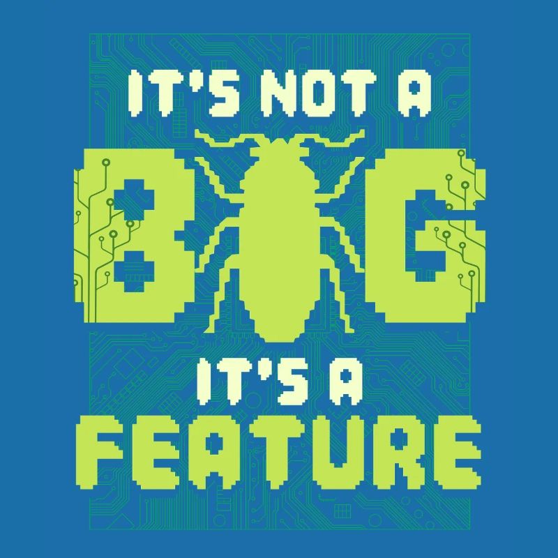 It's Not A Bug It's A Feature Programmierer