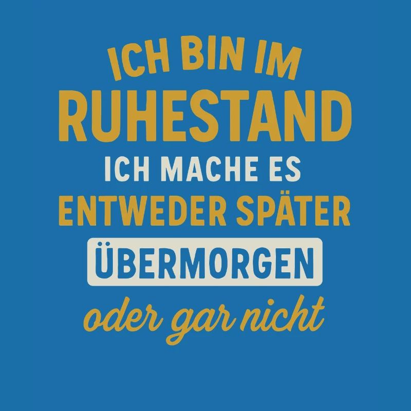 Ruhestand: Übermorgen oder gar nicht