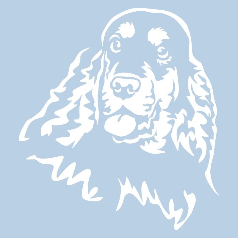 Cocker Spaniel Kopf "Black Edition"